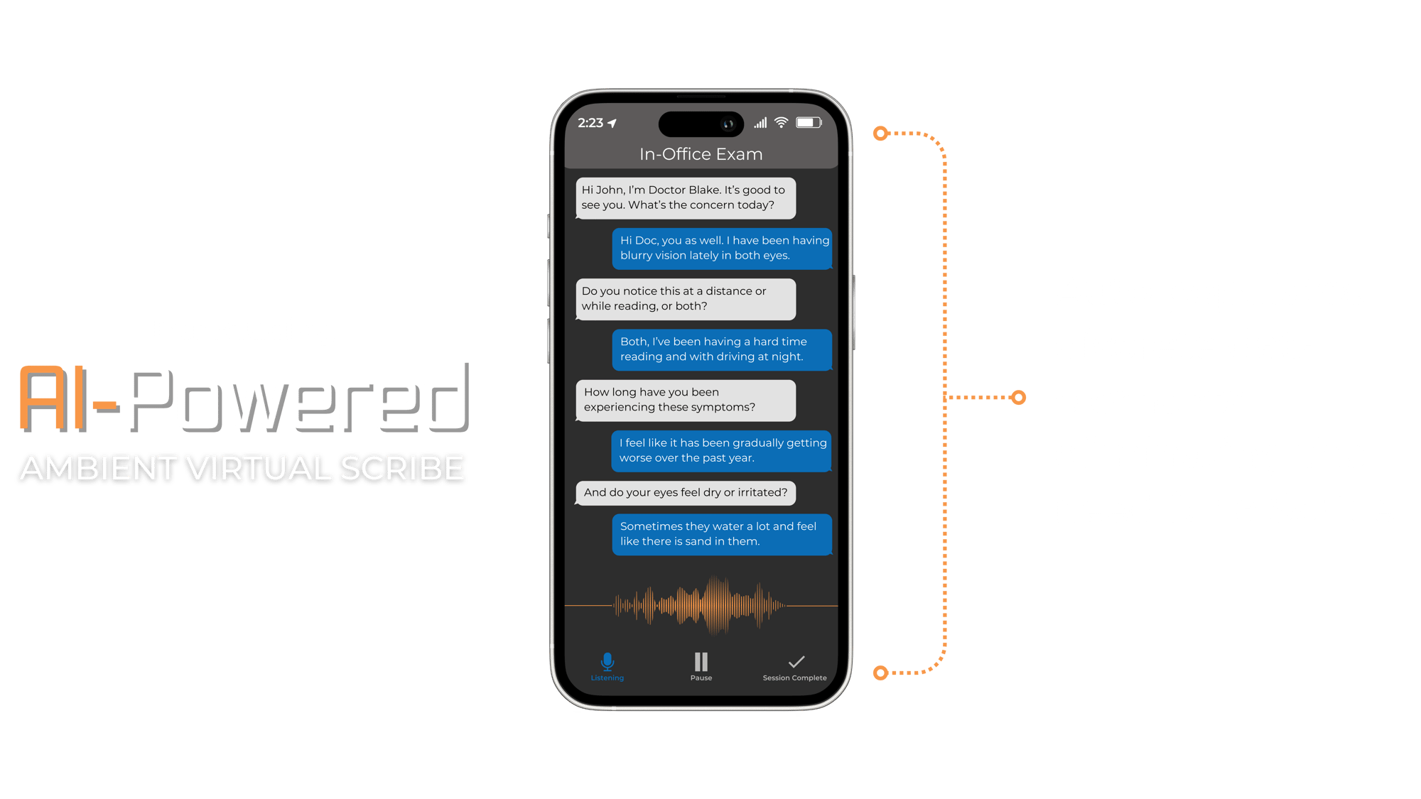 AI-Powered Ambient Virtual Scribe