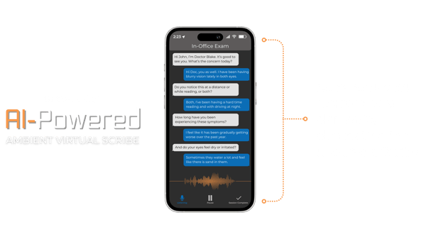 AI-Powered Ambient Virtual Scribe